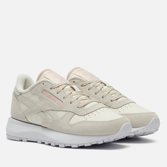 Женские кроссовки Reebok Classic Leather SP, цвет бежевый, размер 36 EU