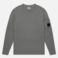 Мужской свитер C.P. Company Compact Cotton Knit, цвет серый, размер 48