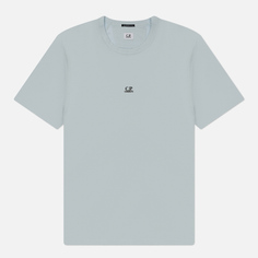 Мужская футболка C.P. Company 70/2 Mercerized Jersey Logo, цвет голубой, размер S
