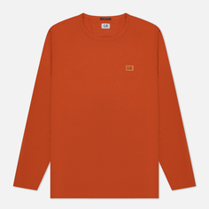 Мужской лонгслив C.P. Company 70/2 Mercerized Jersey Crew Neck, цвет оранжевый, размер S