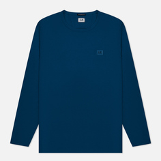Мужской лонгслив C.P. Company 70/2 Mercerized Jersey Crew Neck, цвет синий, размер S