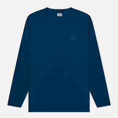 Мужской лонгслив C.P. Company 70/2 Mercerized Jersey Crew Neck, цвет синий, размер S