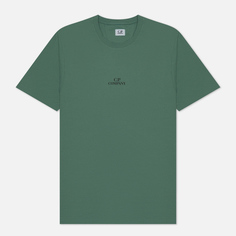 Мужская футболка C.P. Company 30/1 Jersey Graphic, цвет зелёный, размер S