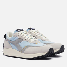 Мужские кроссовки Diadora Race Suede SW, цвет голубой, размер 40.5 EU