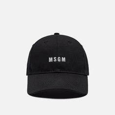 Кепка MSGM Logo Embroidery, цвет чёрный