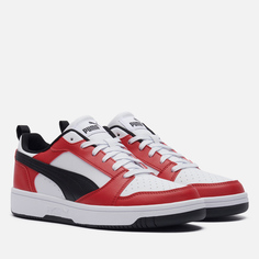 Кроссовки Puma Rebound v6 Low, цвет красный, размер 37 EU