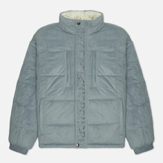Мужской пуховик Bronze 56K Faux Suede Puffer, цвет серый, размер S