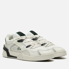 Мужские кроссовки Lacoste LT-125 Leather, цвет белый, размер 40.5 EU