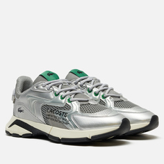 Мужские кроссовки Lacoste L003 Neo, цвет серебряный, размер 40.5 EU