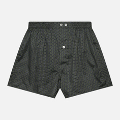 Мужские трусы Anonymous Ism Fine Satin Dots Pattern, цвет зелёный, размер M