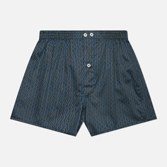 Мужские трусы Anonymous Ism Fine Satin Dots Pattern, цвет синий, размер M