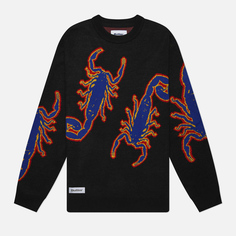 Мужской свитер Butter Goods Scorpion Knitted, цвет чёрный, размер S