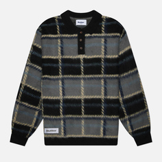 Мужской свитер Butter Goods Ivy Button Up Knit, цвет чёрный, размер S