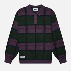 Мужской свитер Butter Goods Ivy Button Up Knit, цвет зелёный, размер S