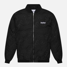 Мужская куртка бомбер Butter Goods Scorpion, цвет чёрный, размер S