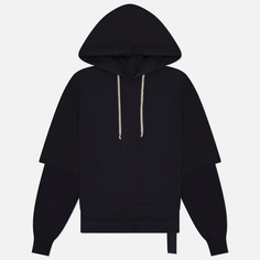 Мужская толстовка Rick Owens DRKSHDW Lido Hustler Hoodie, цвет чёрный, размер S