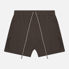 Мужские шорты Rick Owens DRKSHDW Lido Phleg Boxers, цвет коричневый, размер S