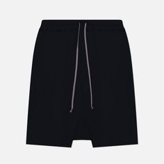 Мужские шорты Rick Owens DRKSHDW Lido Drawstring Pods Medium Weight, цвет чёрный, размер S