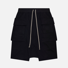 Мужские шорты Rick Owens DRKSHDW Lido Creatch Cargo Pods, цвет чёрный, размер S