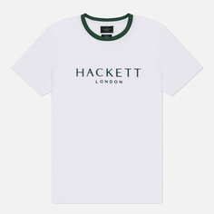 Мужская футболка Hackett Heritage Classic, цвет белый, размер S
