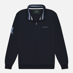 Мужская толстовка Hackett Heritage Tipped Full Zip, цвет синий, размер S