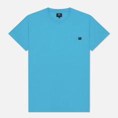 Мужская футболка Edwin Pocket, цвет голубой, размер S