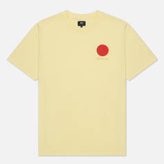 Мужская футболка Edwin Japanese Sun, цвет жёлтый, размер S