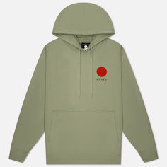 Мужская толстовка Edwin Japanese Sun Hoodie, цвет зелёный, размер S