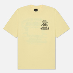 Мужская футболка Edwin Garden Of Love, цвет жёлтый, размер S