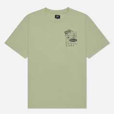 Мужская футболка Edwin Hazardous Voltage, цвет зелёный, размер S