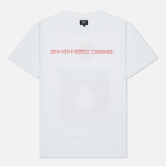 Мужская футболка Edwin Sunset FM, цвет белый, размер S