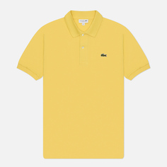 Мужское поло Lacoste L.12.12 Classic Fit, цвет жёлтый, размер S