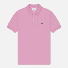 Мужское поло Lacoste L.12.12 Classic Fit, цвет розовый, размер S
