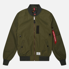 Мужская куртка бомбер Alpha Industries L-2B Skymaster Gen II, цвет оливковый, размер S