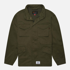 Мужская демисезонная куртка Alpha Industries M-65 Mod Field Coat Gen II, цвет оливковый, размер S