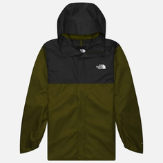 Мужская куртка ветровка The North Face Quest Zip-In, цвет оливковый, размер S