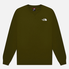 Мужская толстовка The North Face Simple Dome Crew Neck, цвет оливковый, размер S