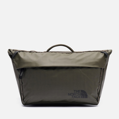 Сумка The North Face Base Camp Voyager Messenger, цвет оливковый