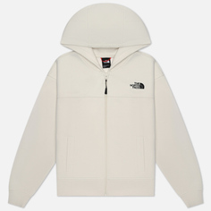 Женская толстовка The North Face Essential Full-Zip Hoodie, цвет бежевый, размер XS