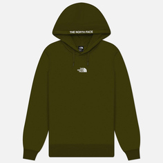 Мужская толстовка The North Face Zumu Hoodie, цвет оливковый, размер S