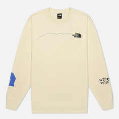 Мужская толстовка The North Face Never Stop Exploring Graphic Crew Neck, цвет бежевый, размер S