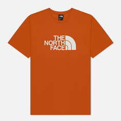 Мужская футболка The North Face Easy Crew Neck, цвет оранжевый, размер S