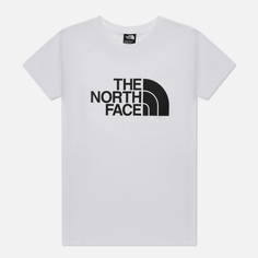 Женская футболка The North Face Easy Crew Neck, цвет белый, размер XS