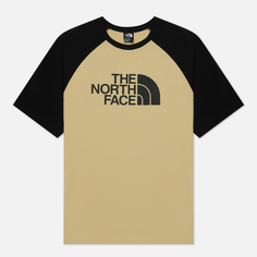 Мужская футболка The North Face Raglan Easy, цвет бежевый, размер S