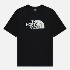 Мужская футболка The North Face Raglan Easy, цвет чёрный, размер S