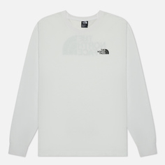 Мужской лонгслив The North Face Easy Crew Neck, цвет белый, размер S