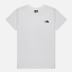 Женская футболка The North Face Simple Dome Crew Neck, цвет белый, размер XS