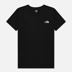 Женская футболка The North Face Simple Dome Crew Neck, цвет чёрный, размер XS