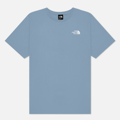 Мужская футболка The North Face Redbox Crew Neck, цвет голубой, размер S