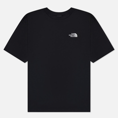 Мужская футболка The North Face Oversized Simple Dome, цвет чёрный, размер S